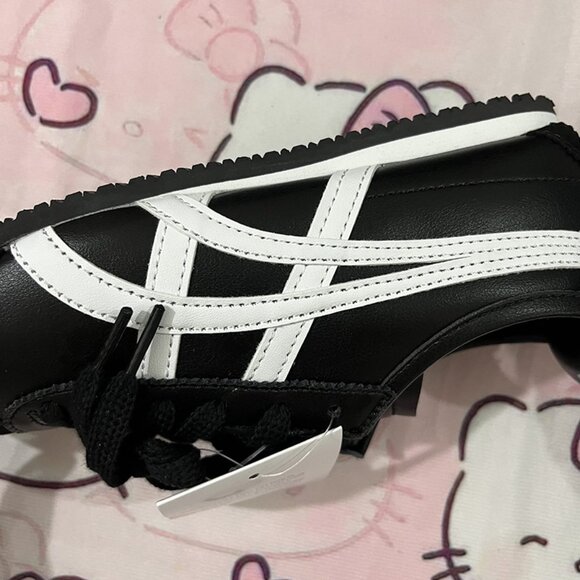 Onitsuka Tiger Black Leather Sneakers - Picture 5 of 6